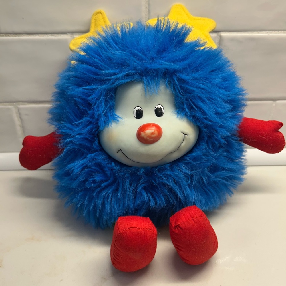 Rainbow brite blue champ sprite plush 1983 Mattel vintage